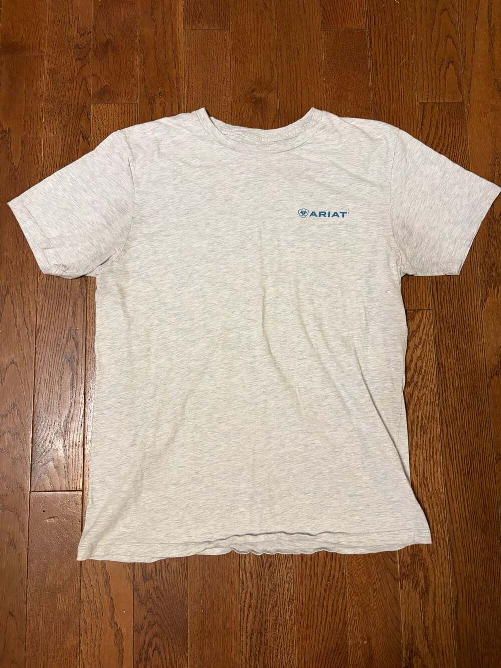 Ariat Men's Western Wire T-Shirt Gray Heather